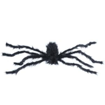 50" BLACK FURRY SPIDER