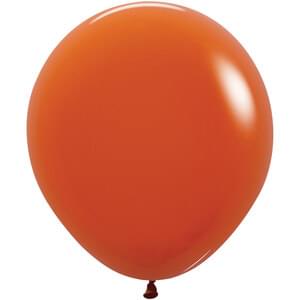Fashion Sunset Orange - 24 Inch Sempertex (Single Unpackaged)