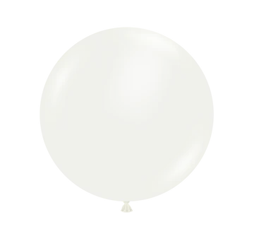 White - 11 inch Tuftex 50 ct unpackaged